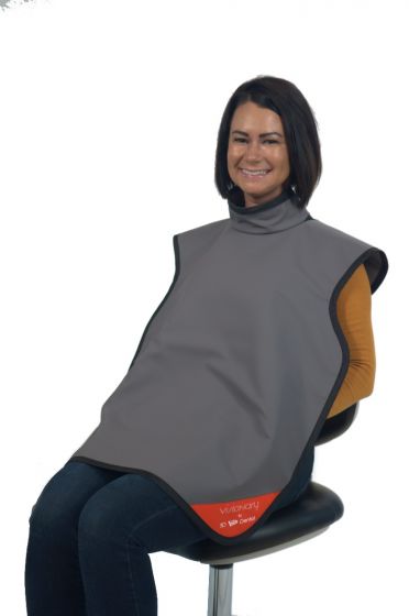 Adult Lead Free X-Ray Apron with Collar