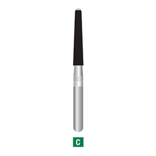 E165-014 | Endo Diamond Pointed Cone With Rounded Uncoated Tip - Safeend Coarse