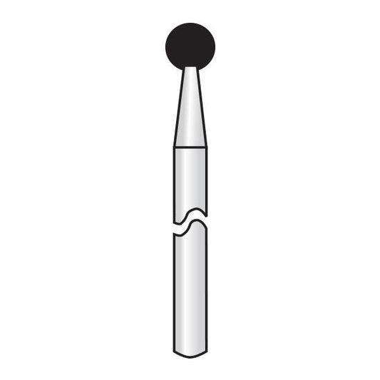 HP001-033 | Reusable Gold Diamond Burs. Round (Ball) Shaped